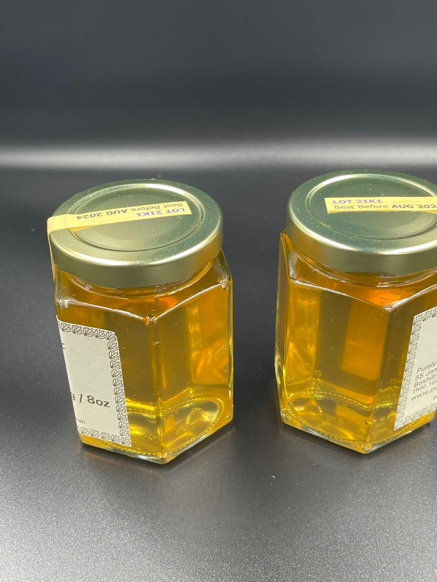Classic Raw Honey, 3 jar set (3x227g/8oz) - Liquid (runny) honey